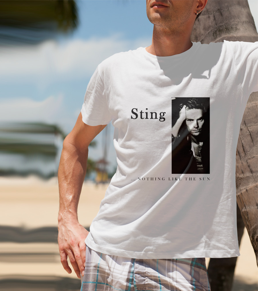 Sting ...Nothing Like The Sun Album Cover T-Shirt