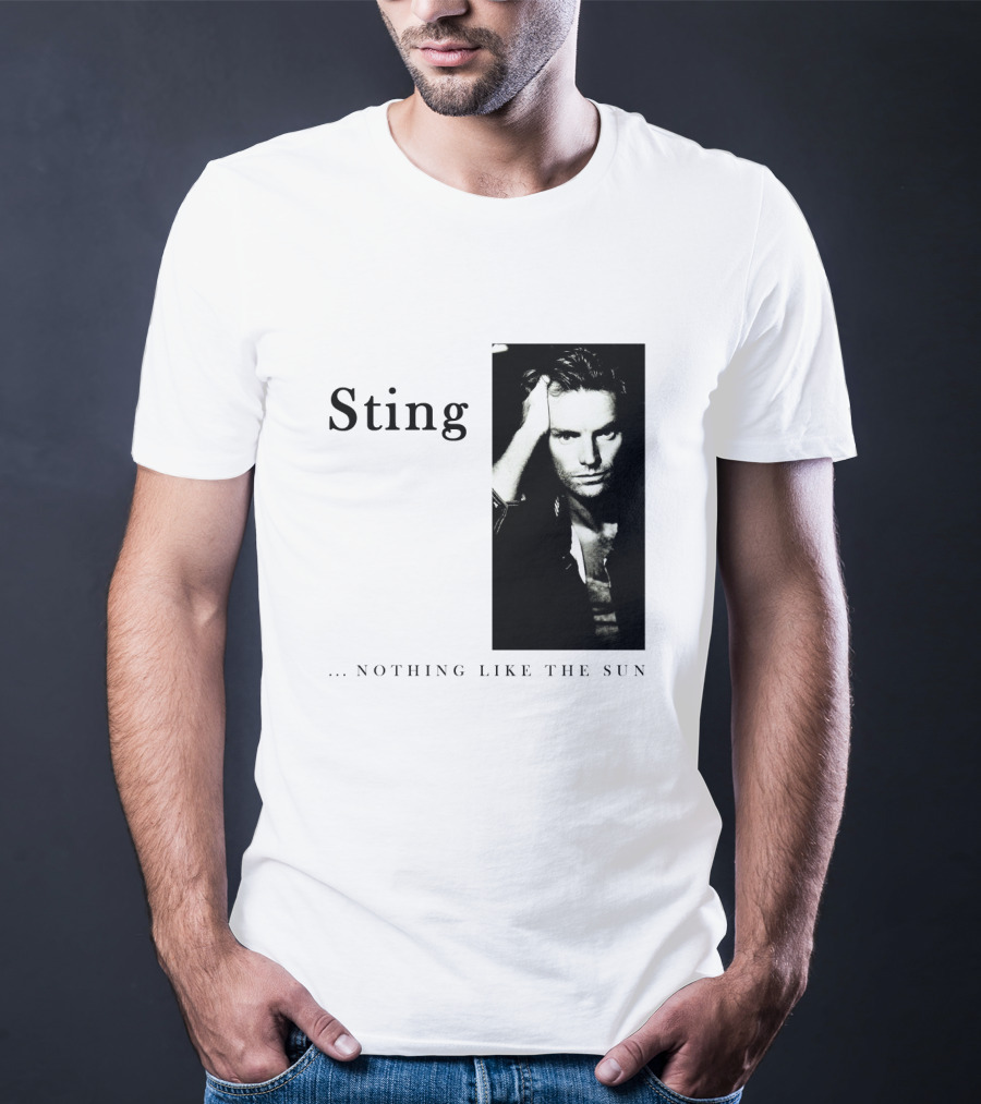 Sting ...Nothing Like The Sun Album Cover T-Shirt