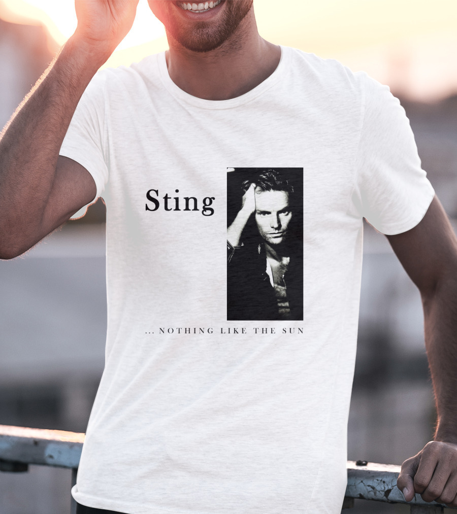 Sting ...Nothing Like The Sun Album Cover T-Shirt