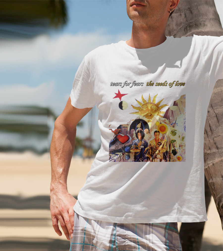 Tears For Fears The Seeds Of Love Album Cover Artwork T-Shirt