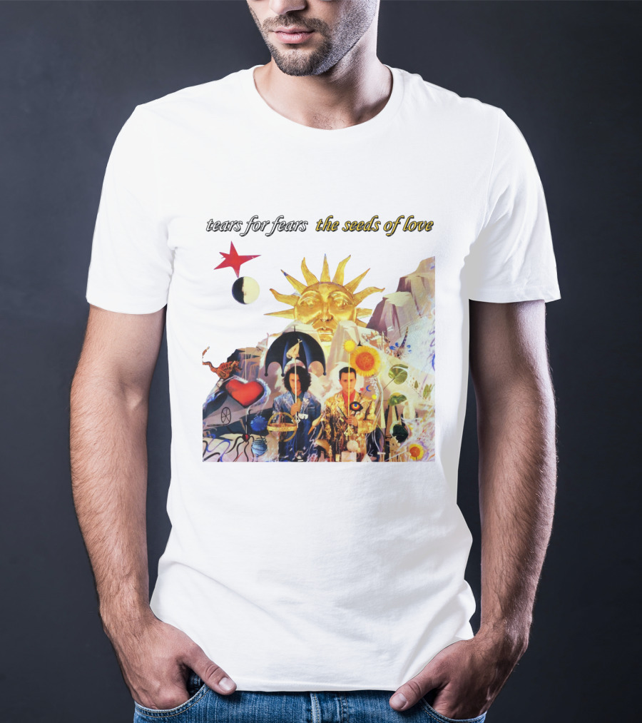 Tears For Fears The Seeds Of Love Album Cover Artwork T-Shirt