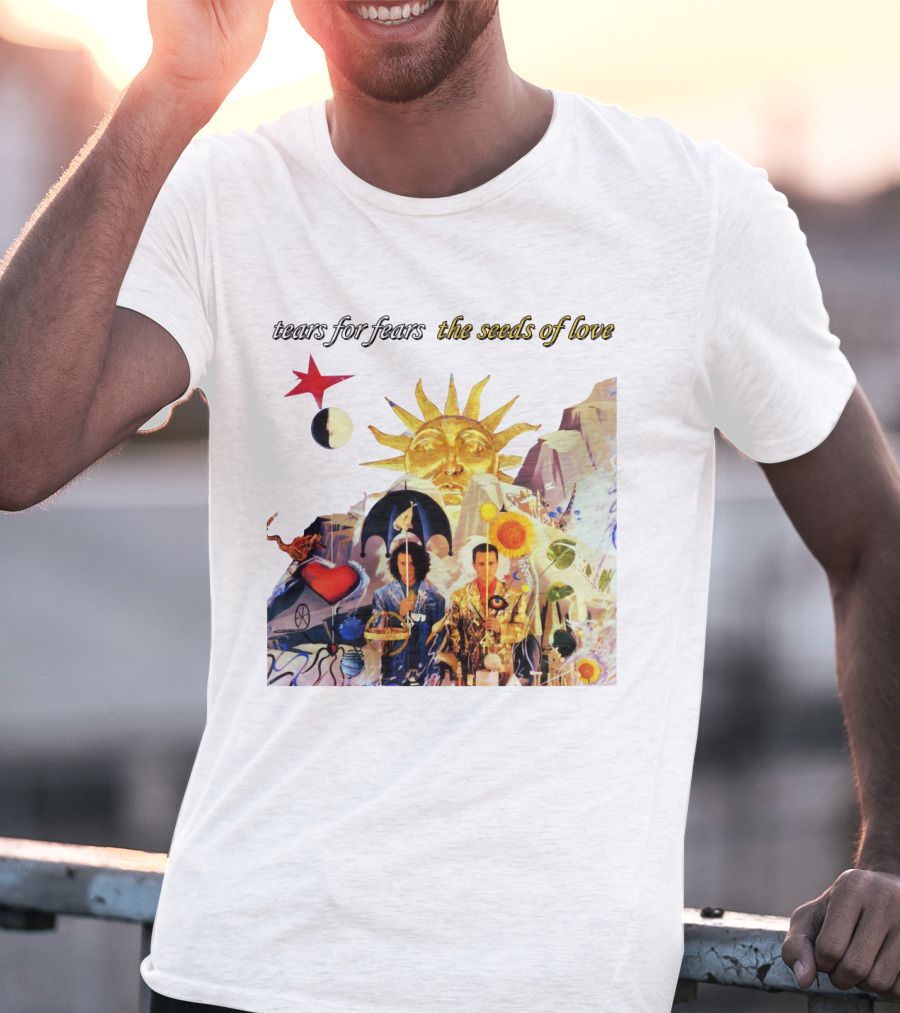 Tears For Fears The Seeds Of Love Album Cover Artwork T-Shirt