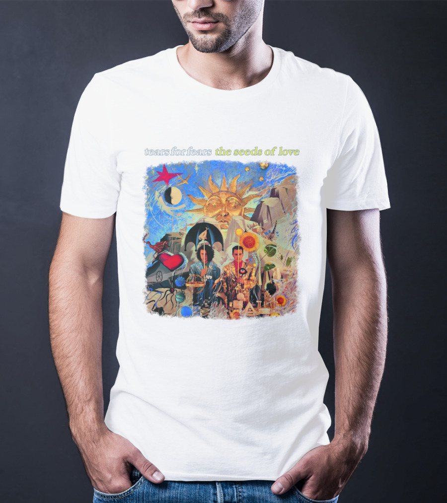 Tears For Fears The Seeds Of Love Sun Collage T-Shirt