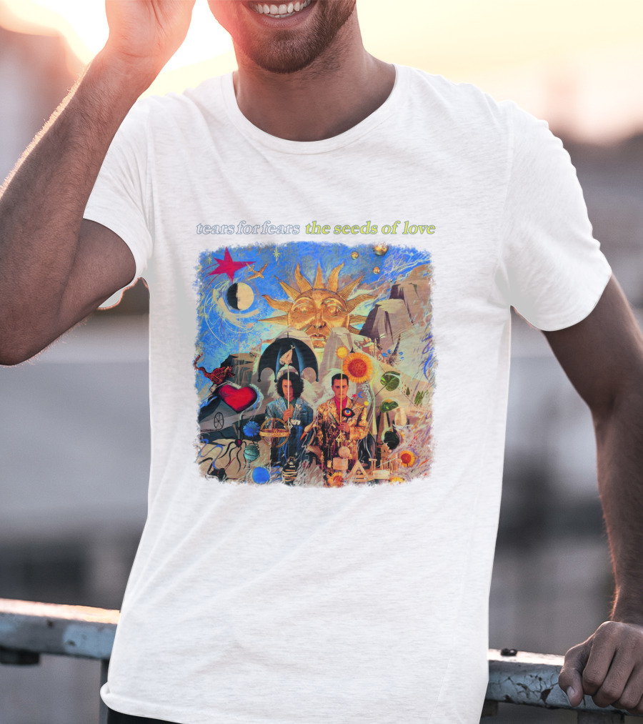 Tears For Fears The Seeds Of Love Sun Collage T-Shirt