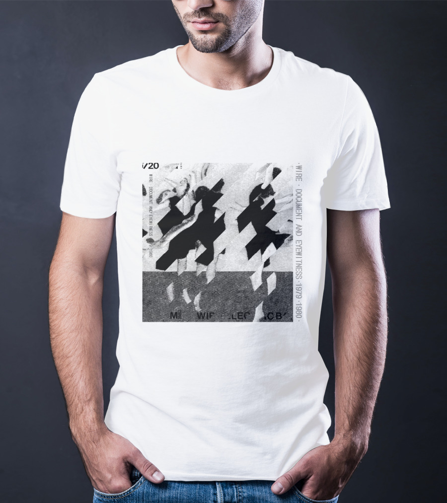 Wire Document And Eyewitness 1979 1980 V/20 M LE CB T-Shirt