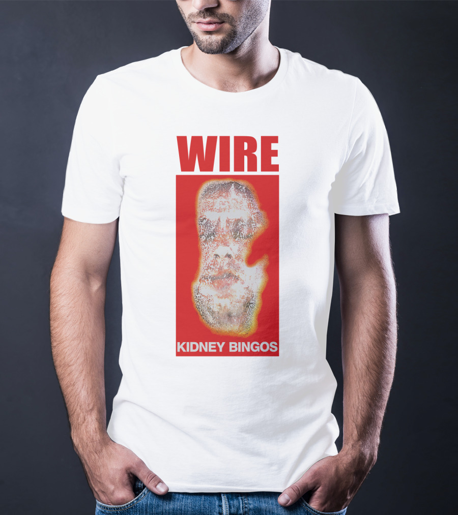 WIRE Kidney Bingos Red Face T-Shirt