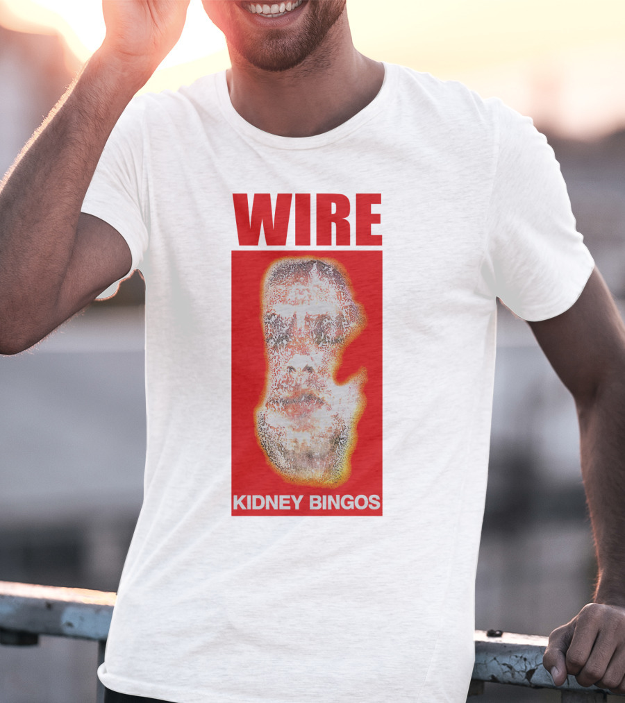 WIRE Kidney Bingos Red Face T-Shirt