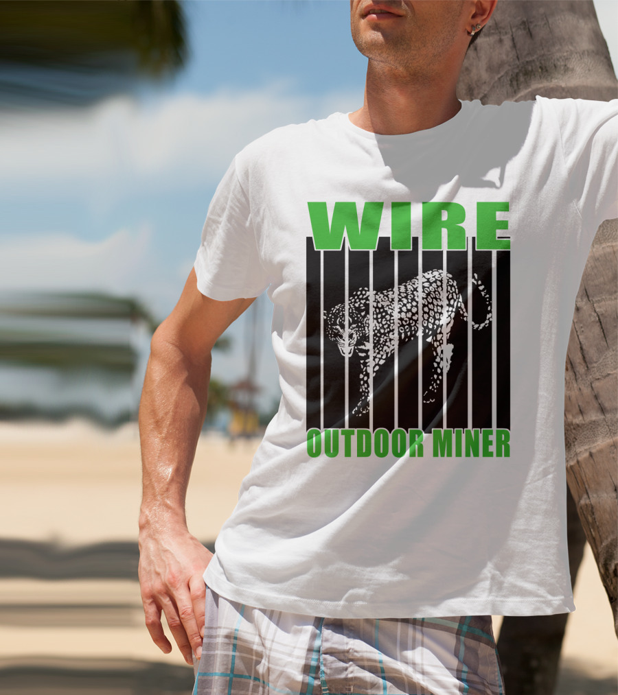 WIRE Outdoor Miner Leopard Bars T-Shirt