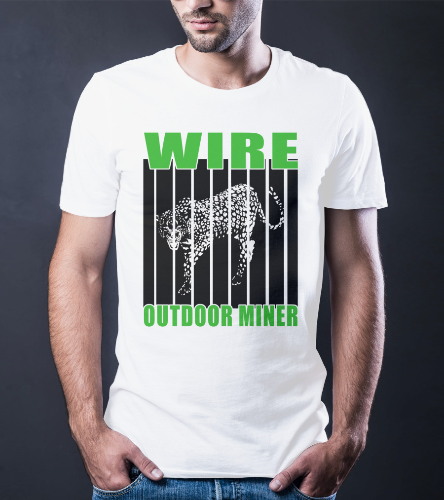 WIRE Outdoor Miner Leopard Bars T-Shirt