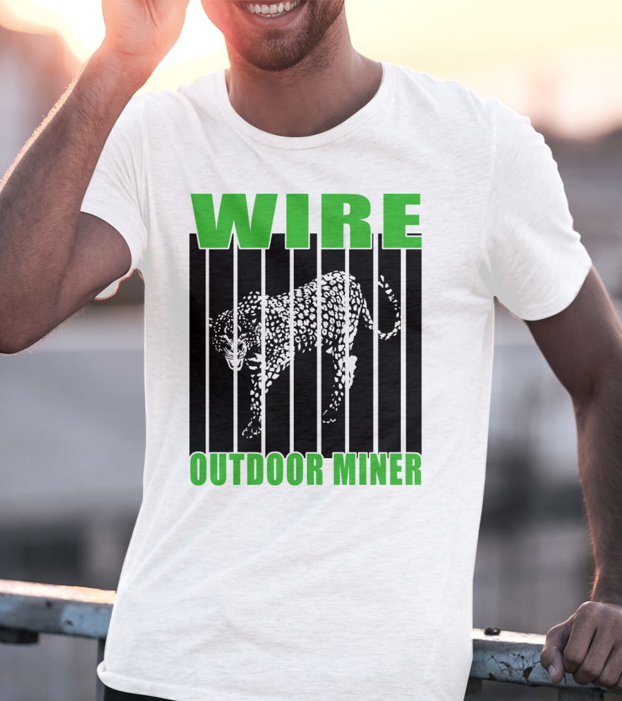 WIRE Outdoor Miner Leopard Bars T-Shirt