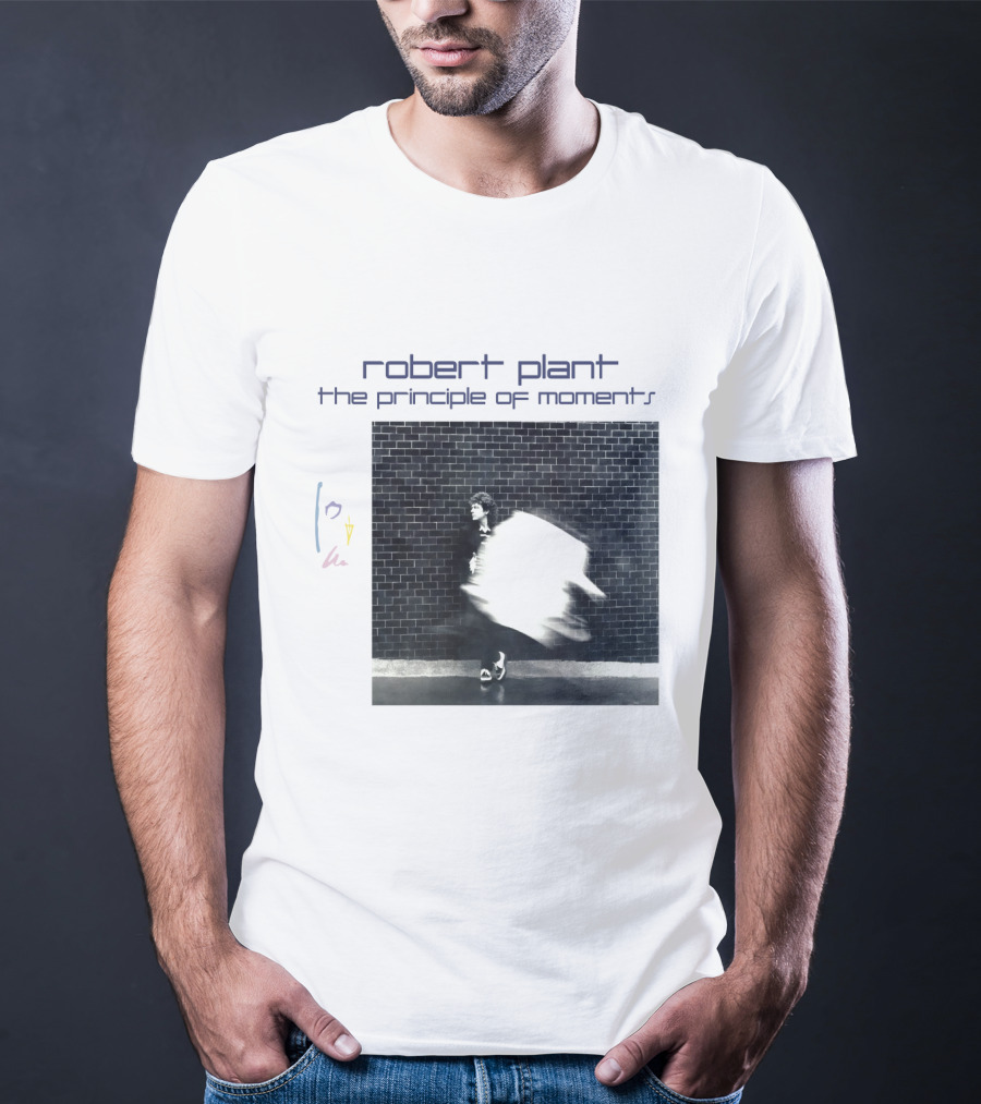 Robert Plant The Principle Of Moments Album Cover T-Shirt