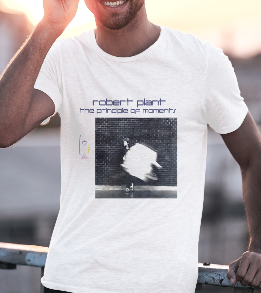 Robert Plant The Principle Of Moments Album Cover T-Shirt