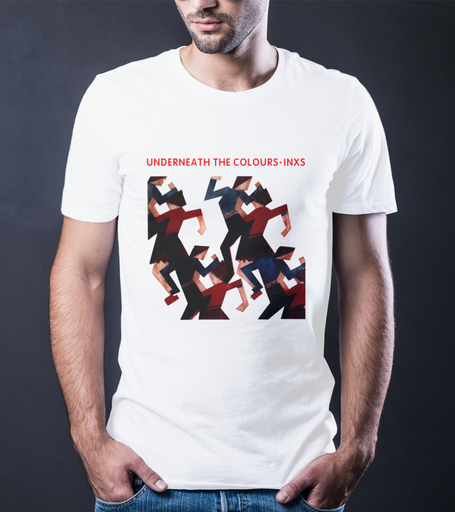 INXS Underneath The Colours Dance Figures T-Shirt