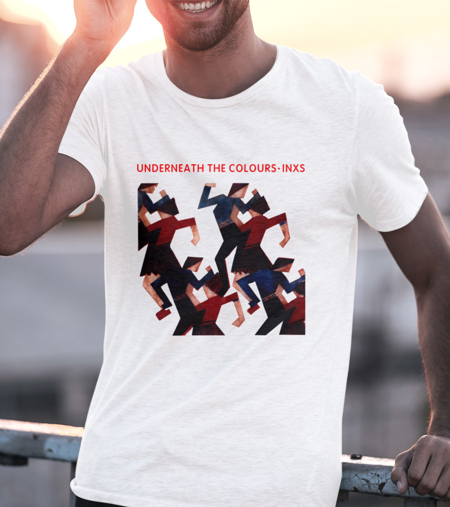 INXS Underneath The Colours Dance Figures T-Shirt