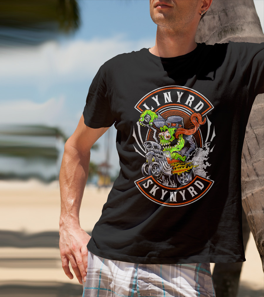 Lynyrd Skynyrd Monster Hot Rod T-Shirt