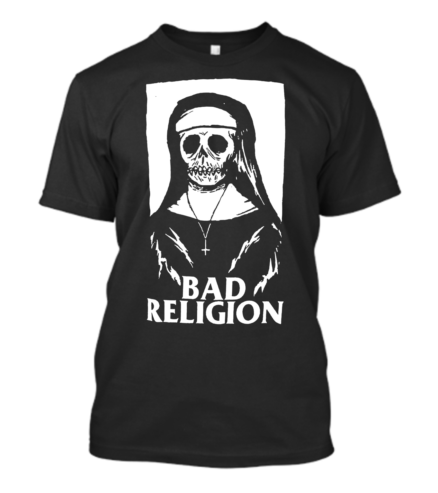 Bad Religion Skull Nun T-Shirt