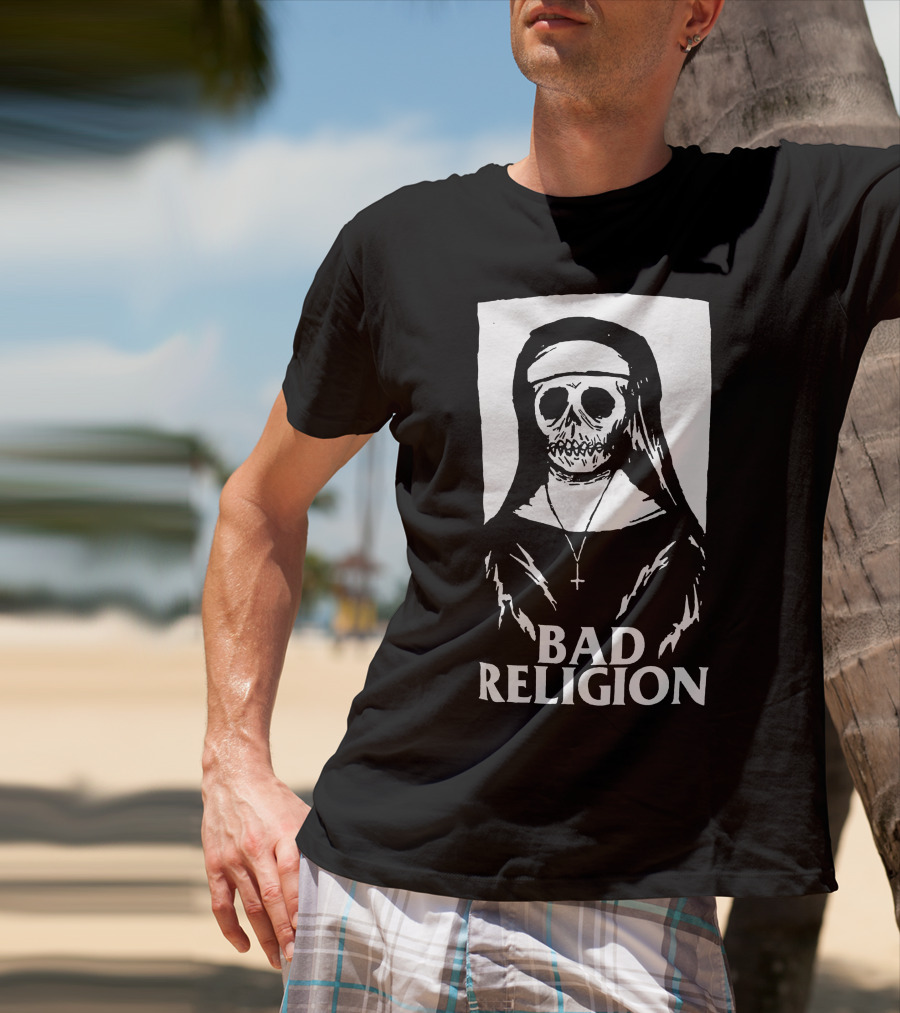 Bad Religion Skull Nun T-Shirt