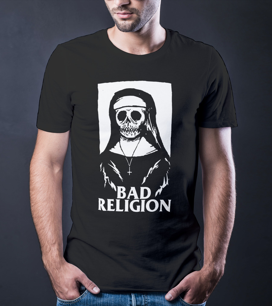 Bad Religion Skull Nun T-Shirt