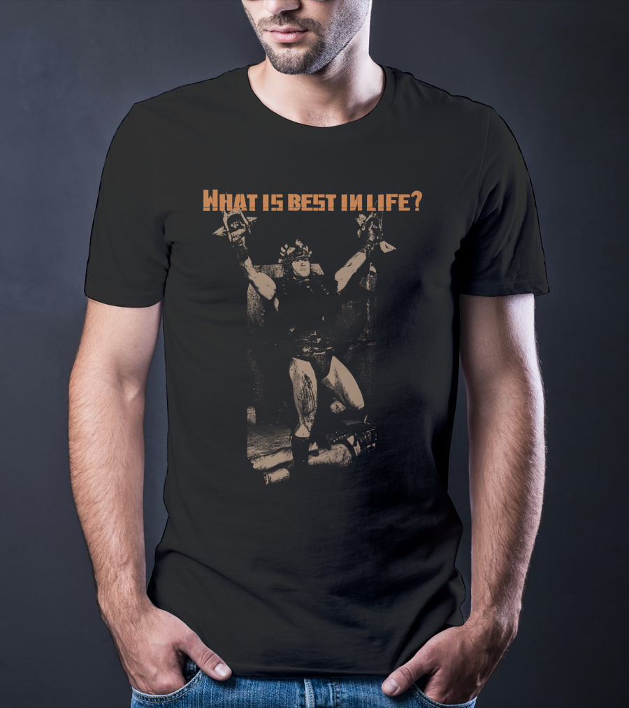 What Is Best In Life Conan T-Shirt