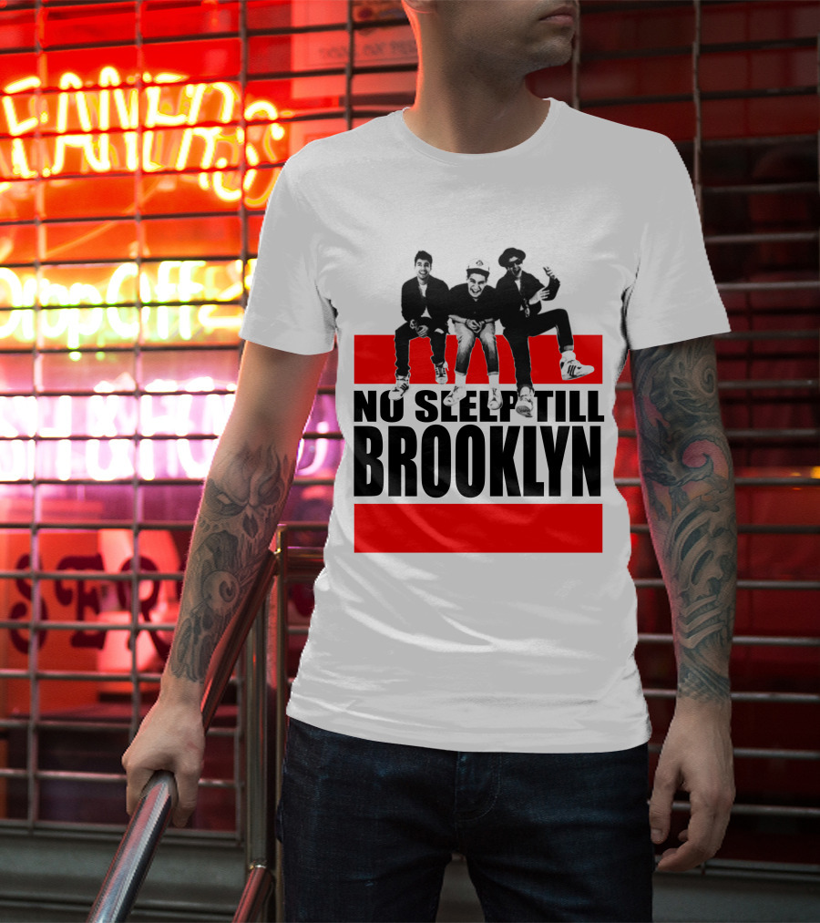 No Sleep Till Brooklyn Beastie Boys Retro 80S Style T-Shirt