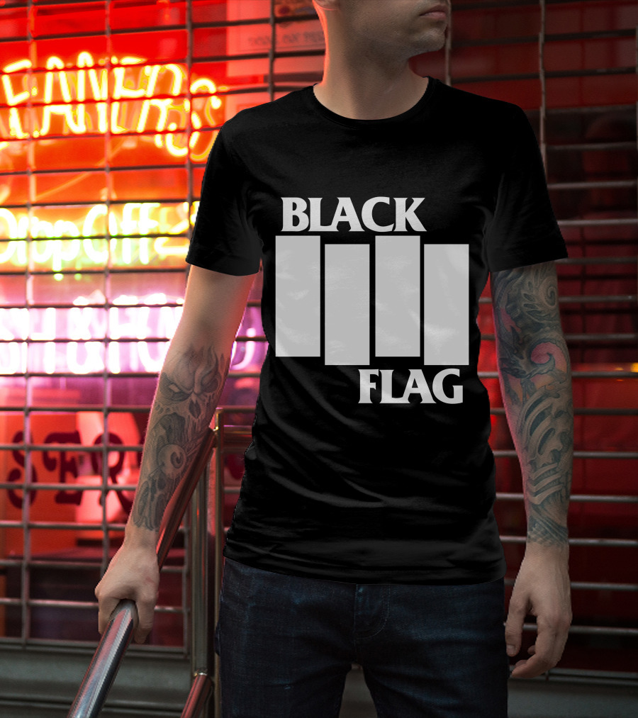Black Flag Logo Blf B T-Shirt