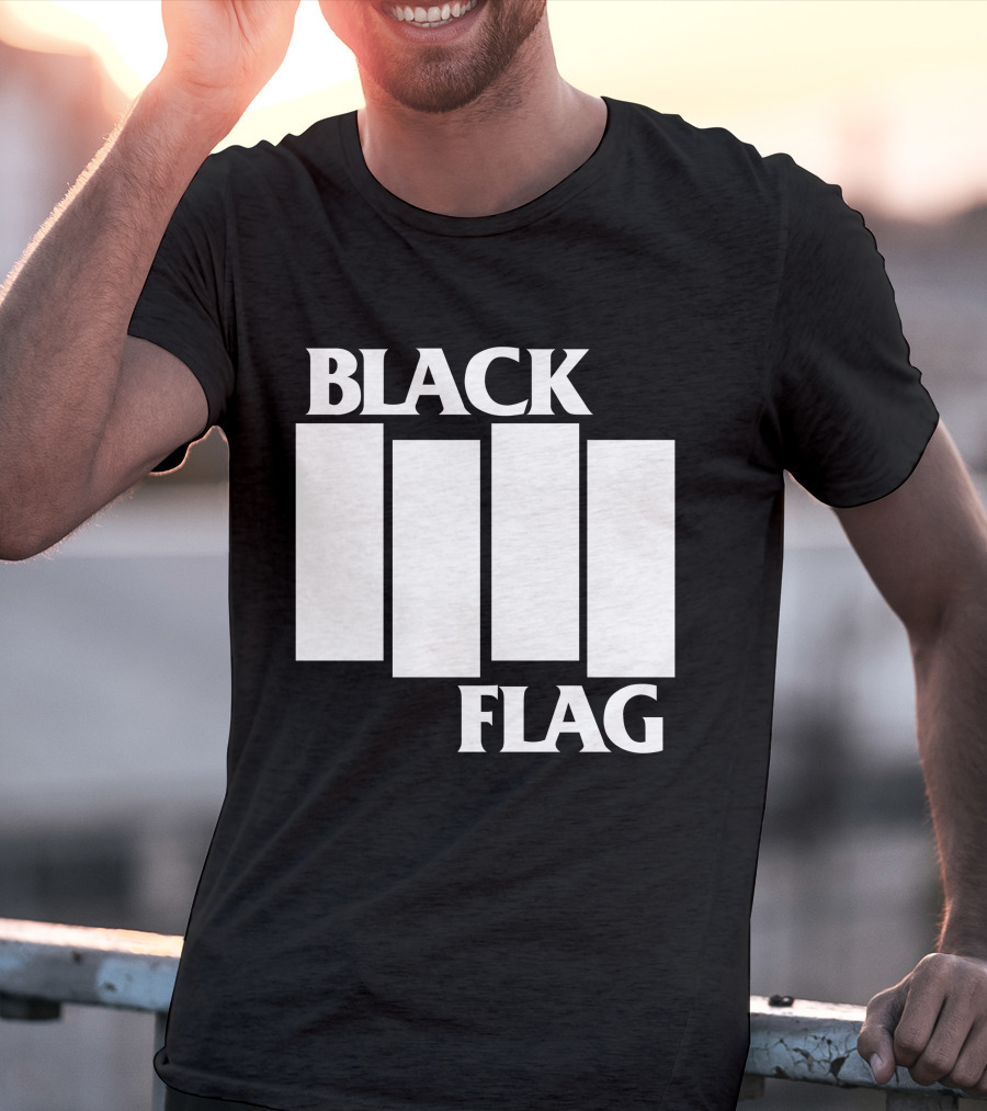 Black Flag Logo Blf B T-Shirt