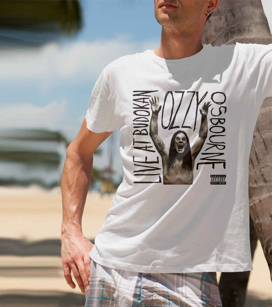 Ozzy Osbourne Live At Budokan Explicit Content T-Shirt