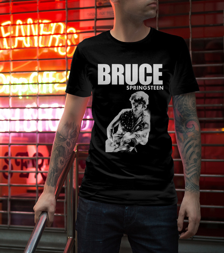 Bruce Springsteen Rock Music Brs T-Shirt