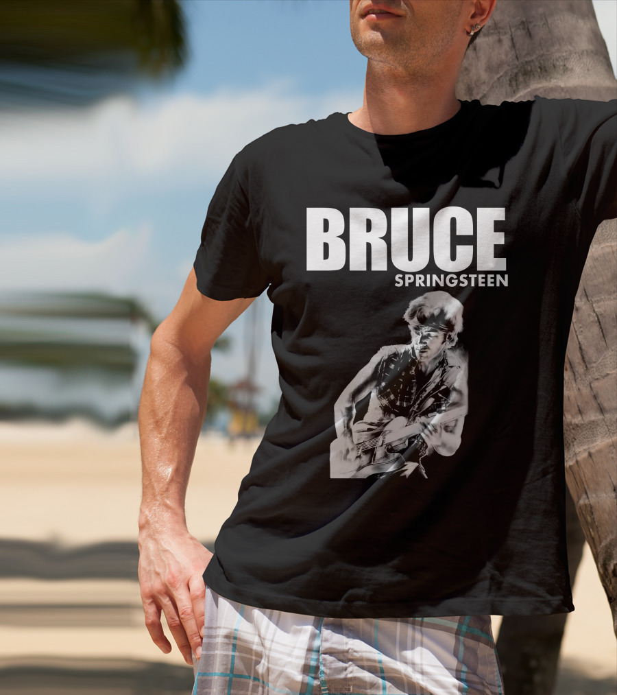 Bruce Springsteen Rock Music Brs T-Shirt