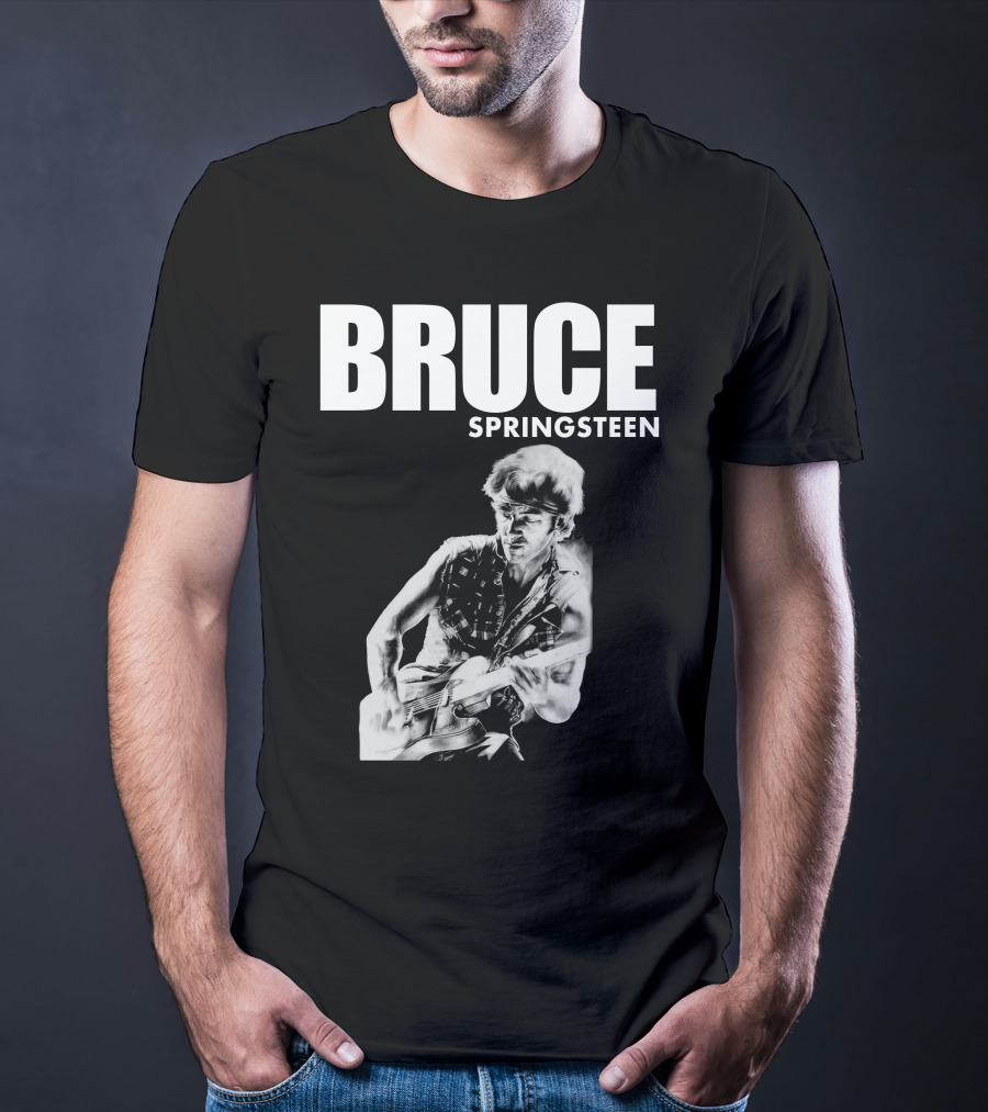Bruce Springsteen Rock Music Brs T-Shirt
