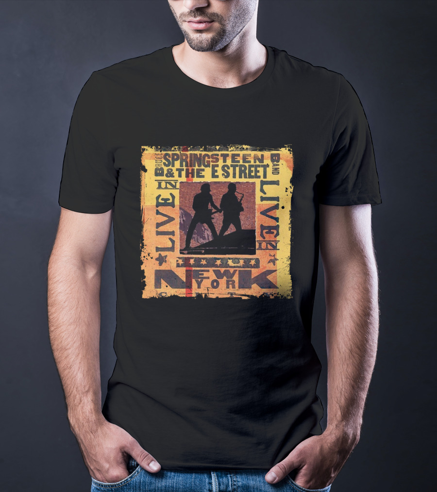 Bruce Springsteen & The E Street Band Live In New York T-Shirt