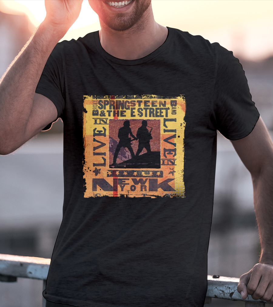 Bruce Springsteen & The E Street Band Live In New York T-Shirt