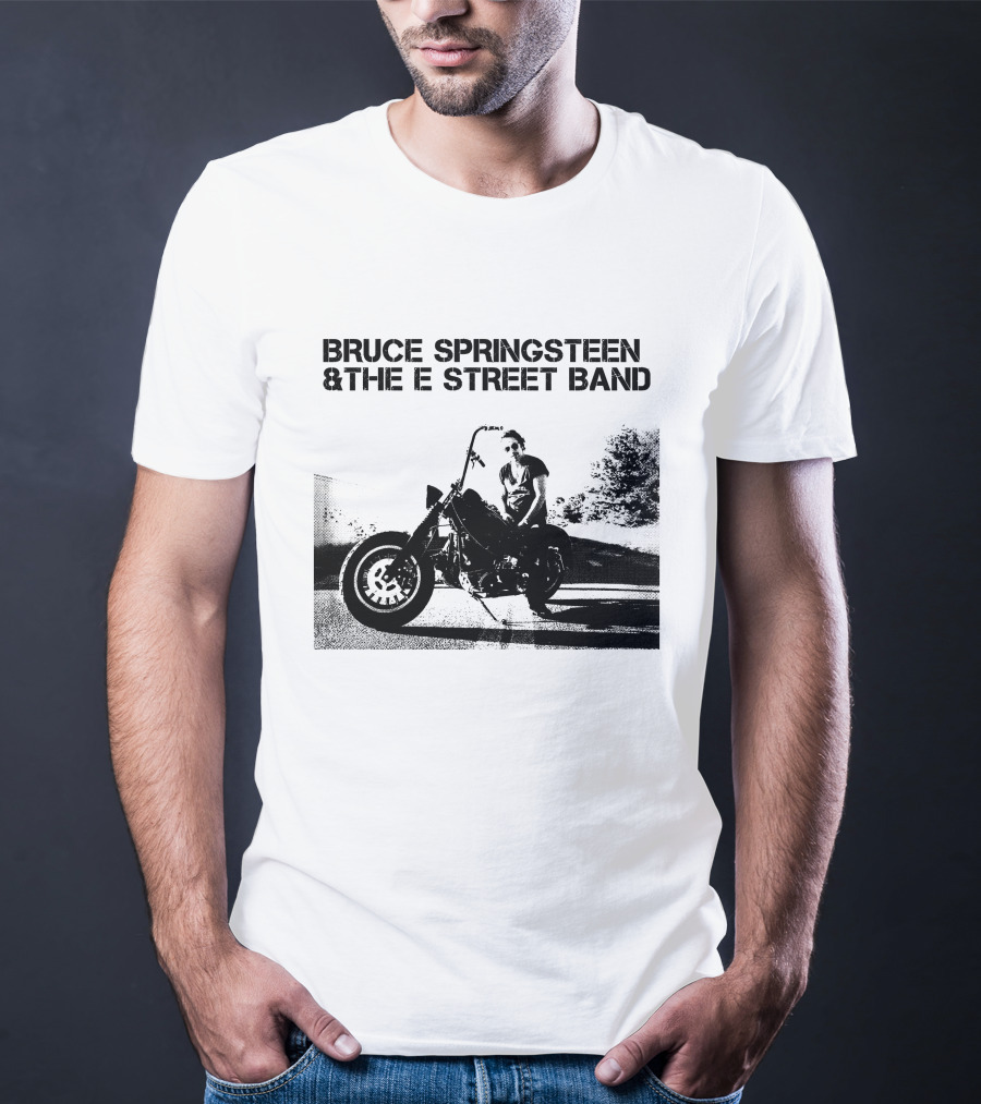 Bruce Springsteen & The E Street Band Motorcycle T-Shirt