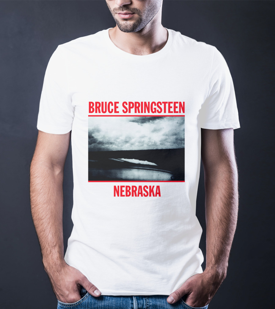 Bruce Springsteen Nebraska Album Cover Brs T-Shirt