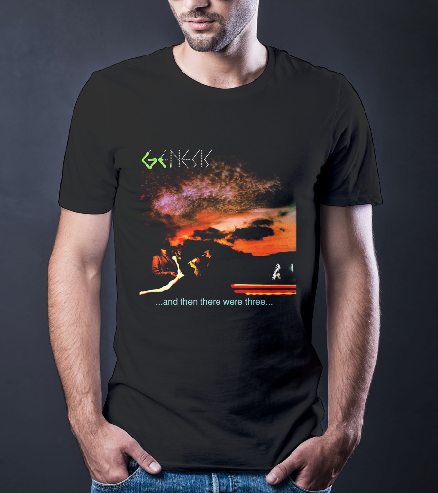 Genesis And Then There Were Three Album Cover Art T-Shirt