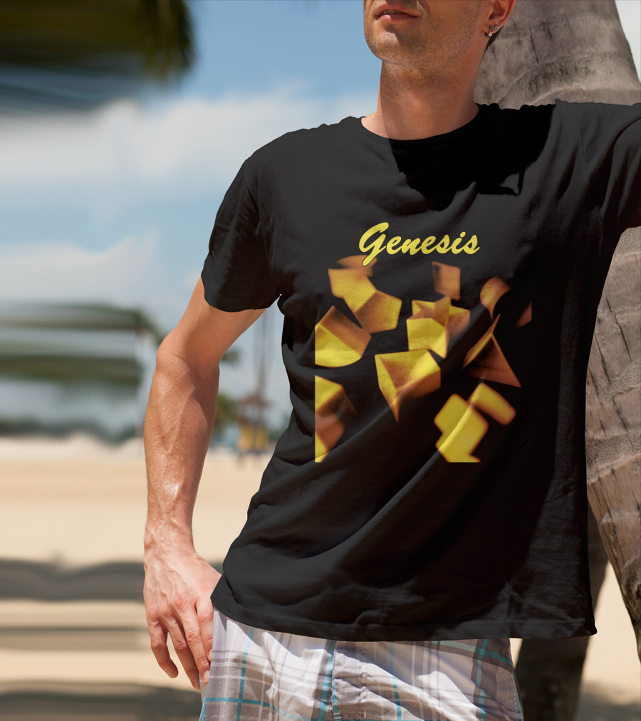Genesis Shapes Yellow Elements T-Shirt