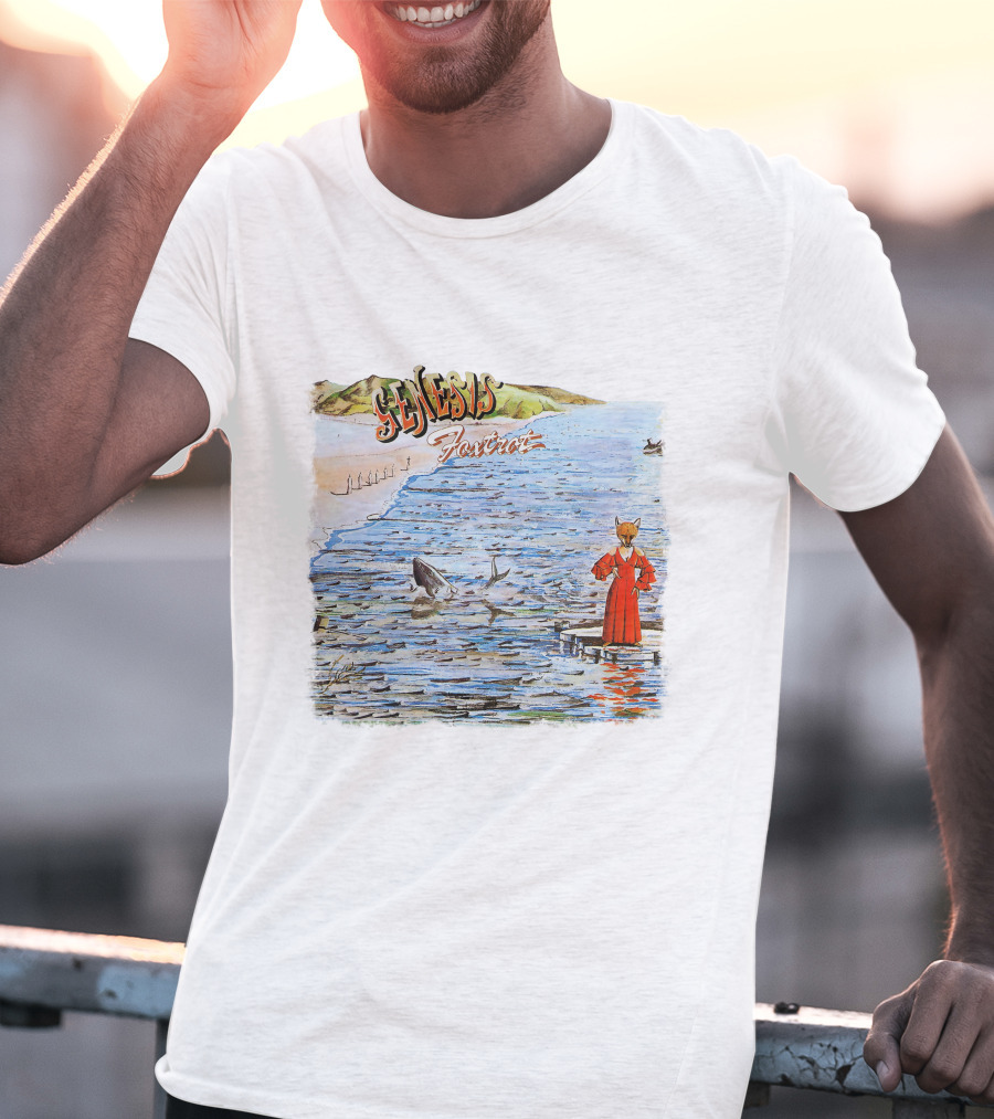 Genesis Foxtrot Album Artwork Scenery T-Shirt
