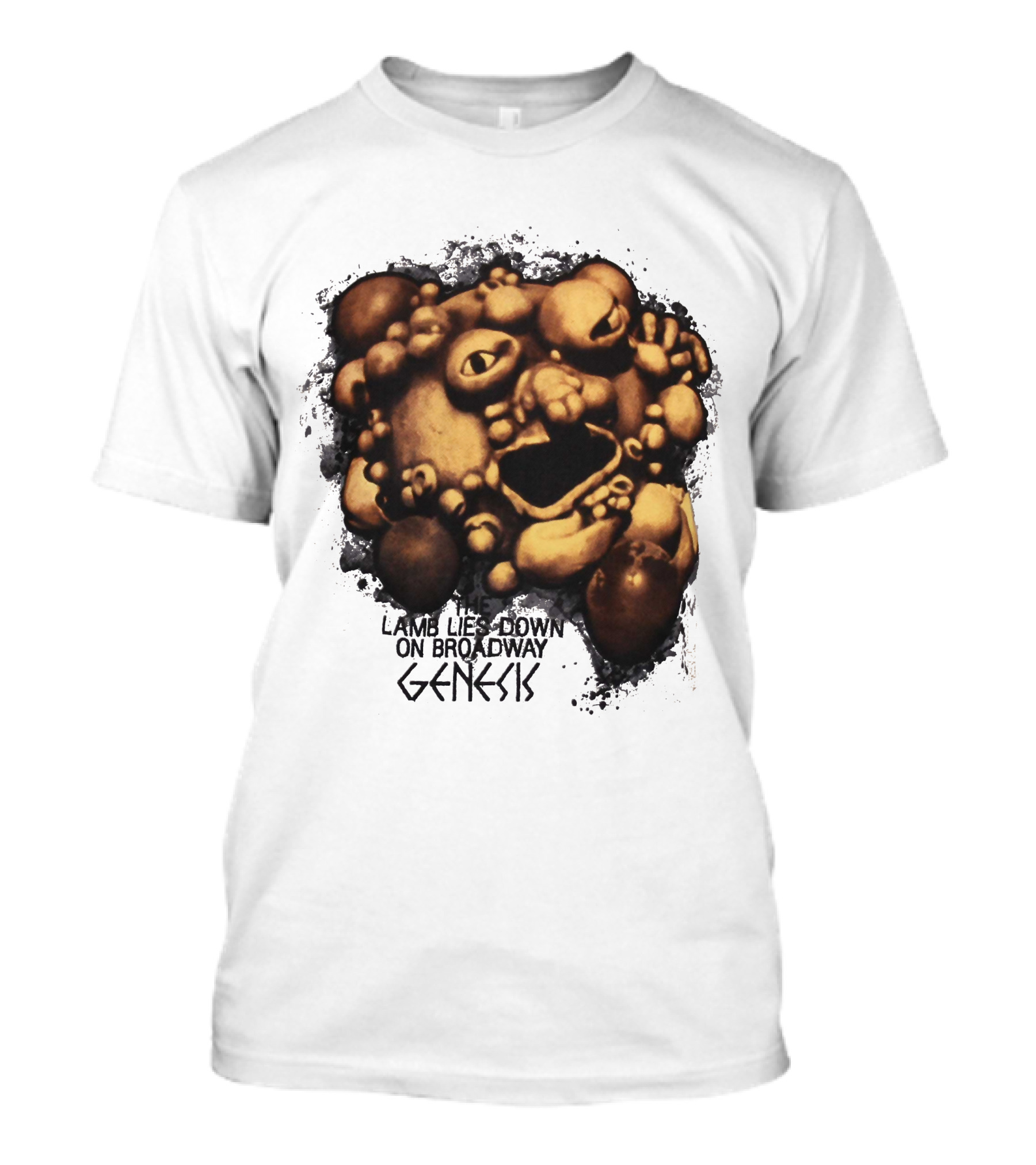 Genesis Lamb Lies Down On Broadway Album Art Bubble Mask T-Shirt