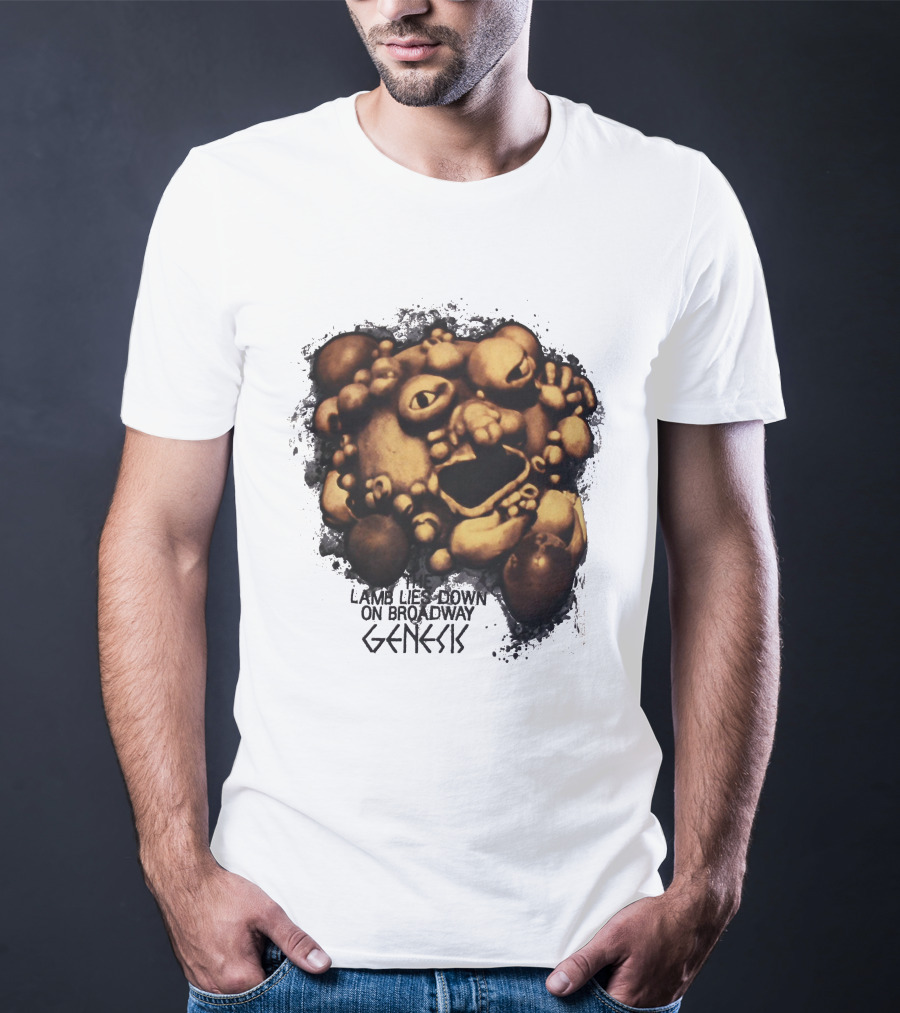 Genesis Lamb Lies Down On Broadway Album Art Bubble Mask T-Shirt