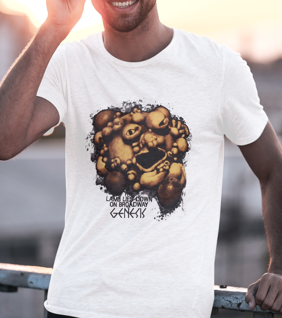 Genesis Lamb Lies Down On Broadway Album Art Bubble Mask T-Shirt