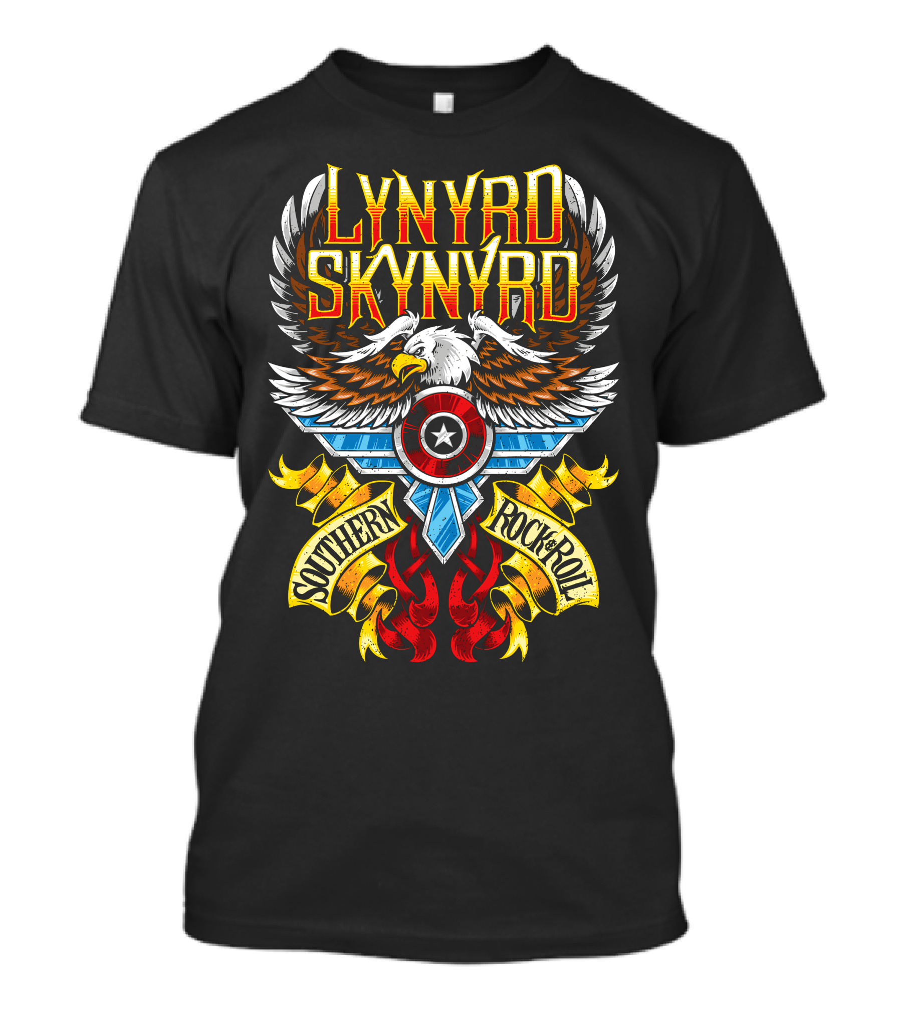 Lynyrd Skynyrd Southern Rock & Roll Eagle Wings T-Shirt