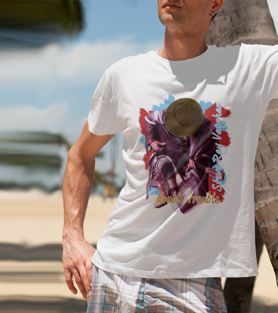 Steve Ray Vaughan Double Trouble T-Shirt
