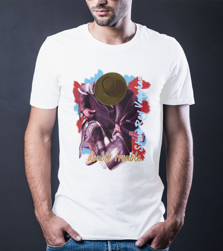 Steve Ray Vaughan Double Trouble T-Shirt