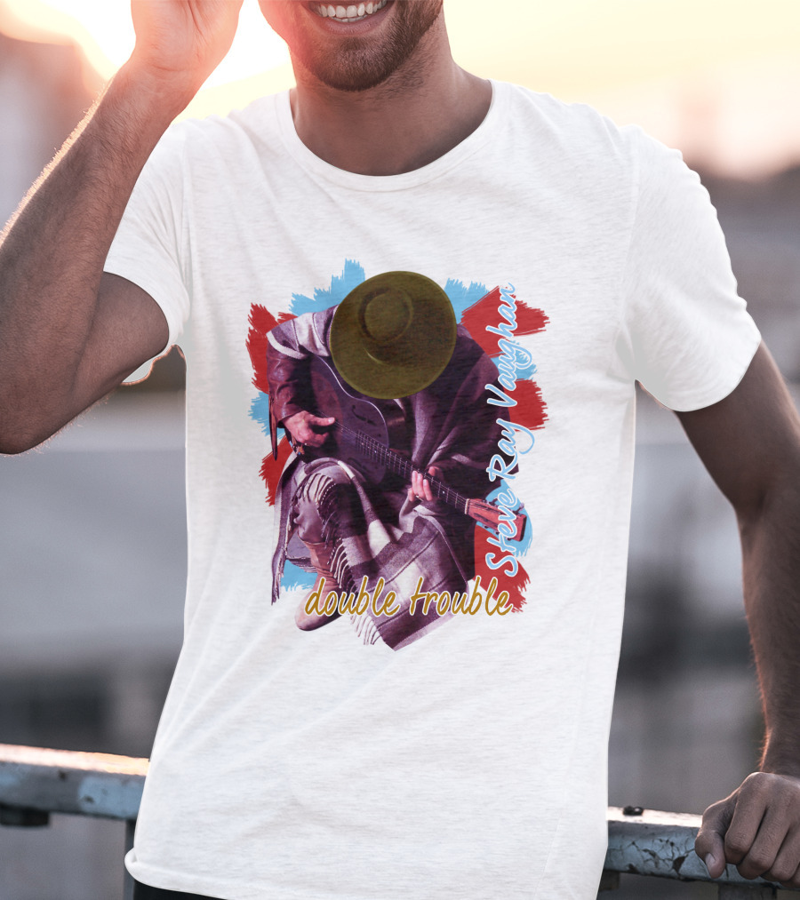 Steve Ray Vaughan Double Trouble T-Shirt