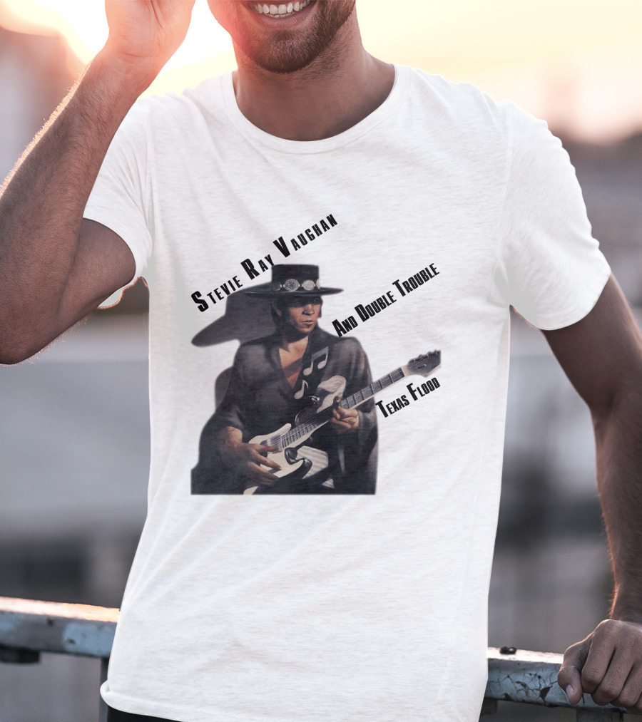 Stevie Ray Vaughan And Double Trouble Texas Flood T-Shirt
