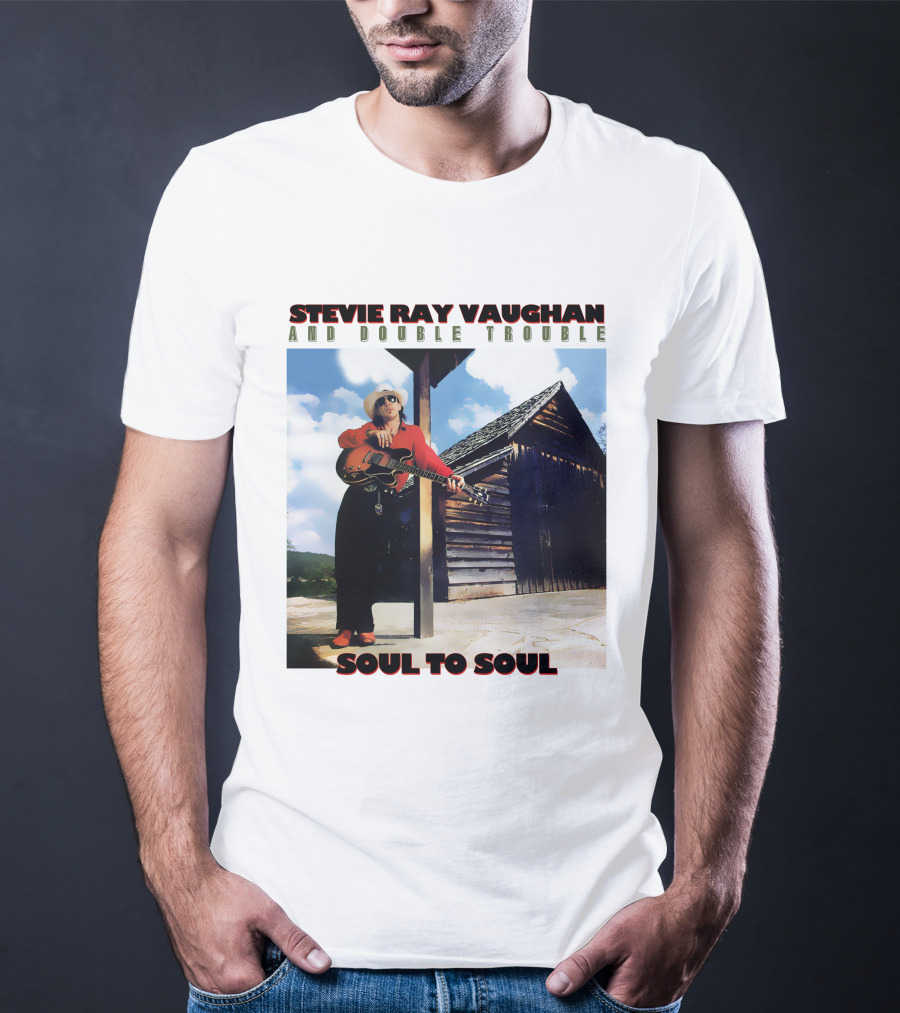 Stevie Ray Vaughan And Double Trouble Soul To Soul T-Shirt