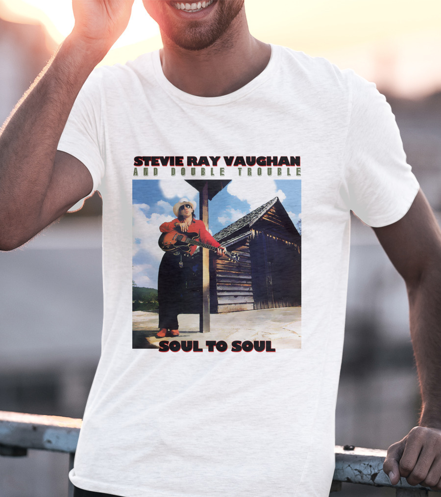 Stevie Ray Vaughan And Double Trouble Soul To Soul T-Shirt