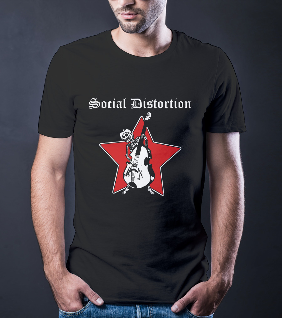 Social Distortion Skeleton Star T-Shirt