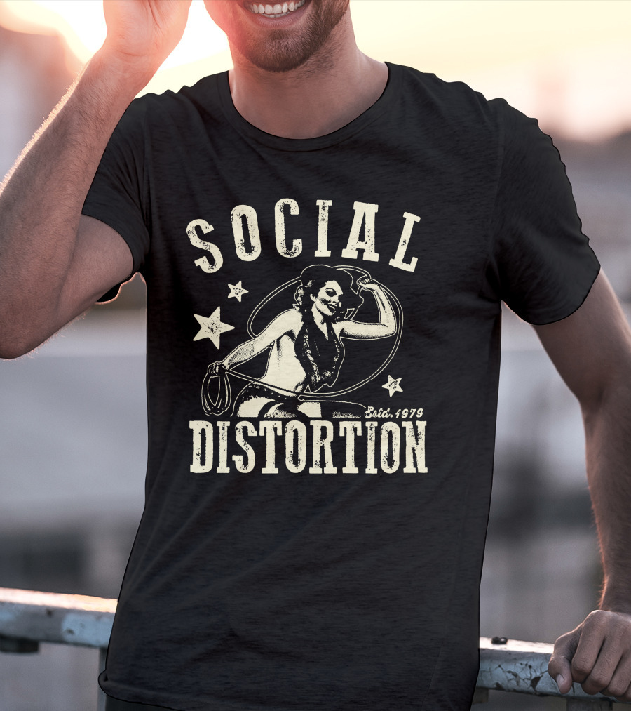 Social Distortion Est. 1979 Retro Pin-Up Star T-Shirt