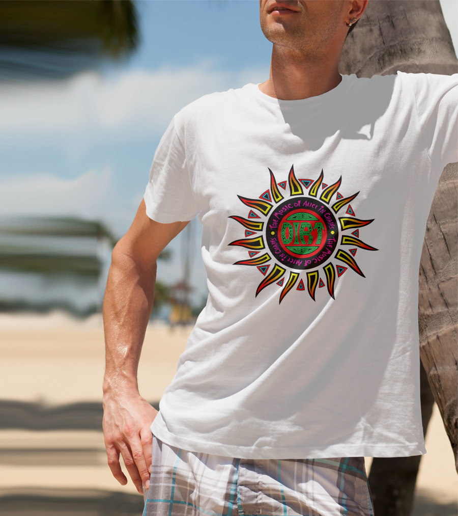The Music Of Alice In Chains Aic Sunburst T-Shirt
